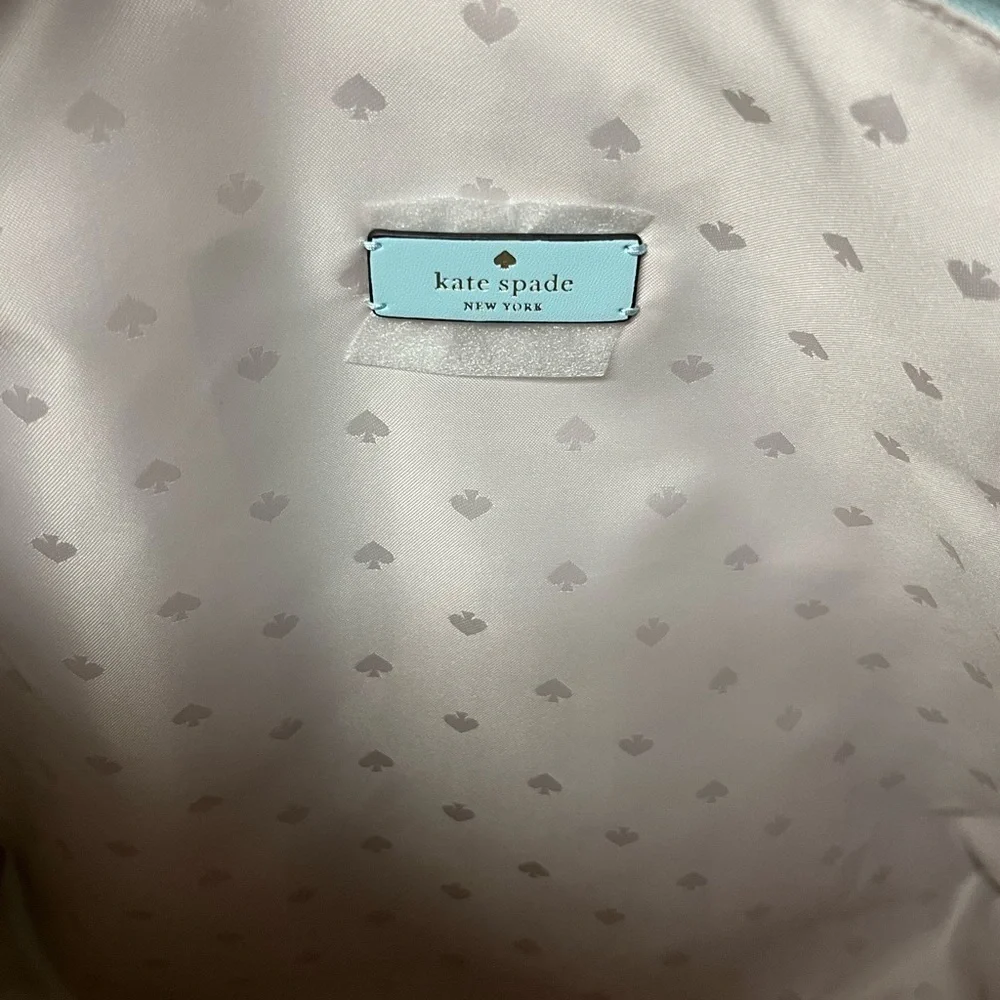 Kate Spade Blue Nylon Tote with Elegant Design and Versatile Style